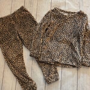 Carter's Leopard Print Kids Pajama Set